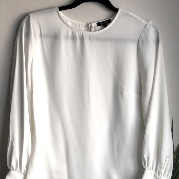 Dynamite White Blouse NWOT - Picture 1 of 6